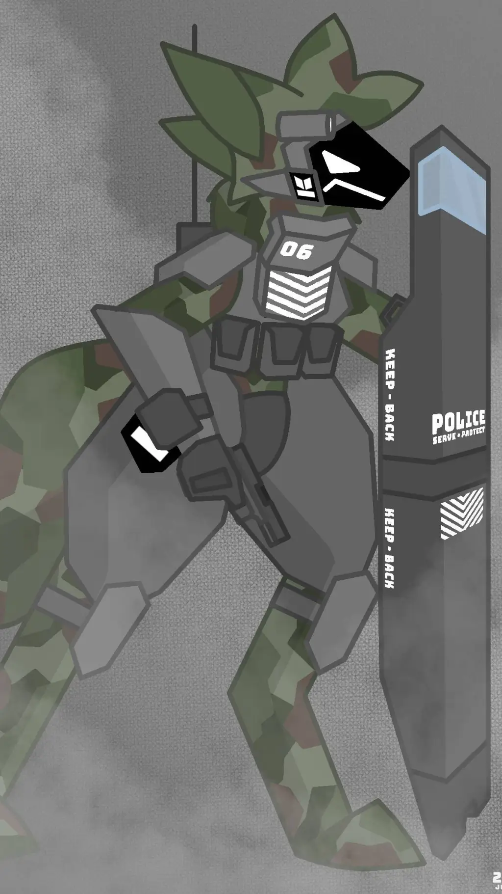 ai character: Evyns background