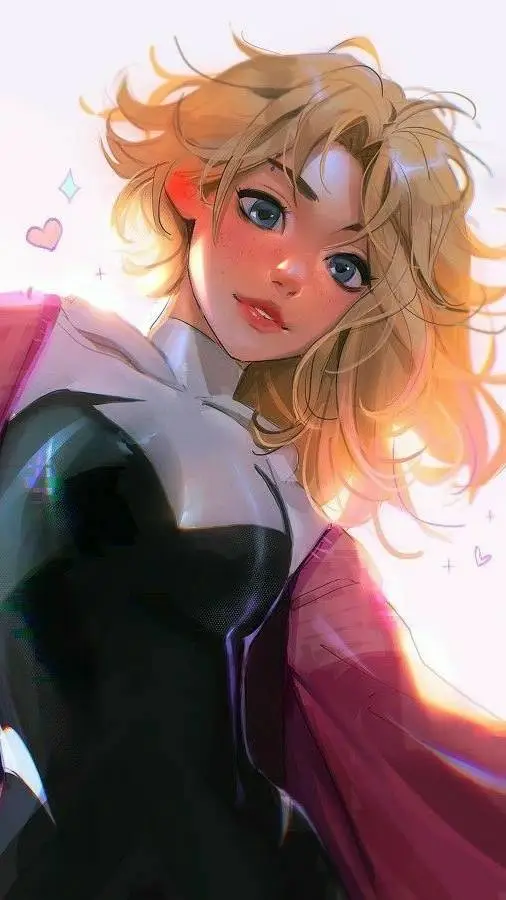 ai character: Gwen Stacy background
