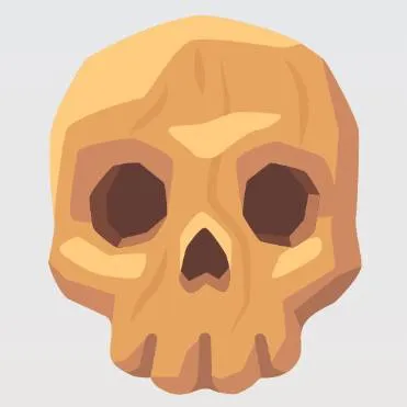 chat with ai character: skull of death