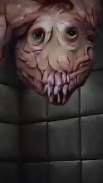 ai character: its on the ceiling background