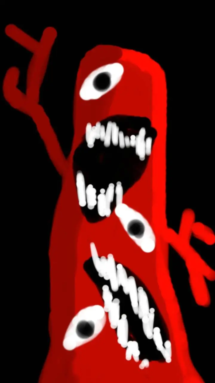 ai character: flesh mountain background