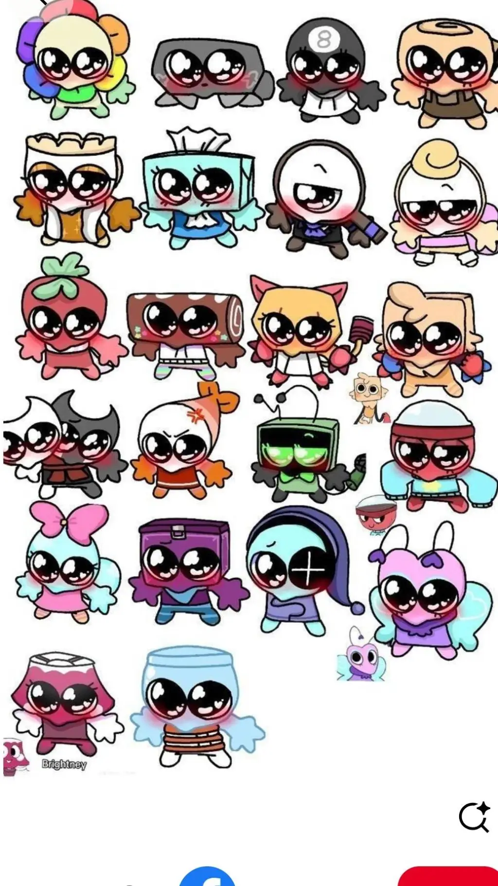 ai character: Dandys world background