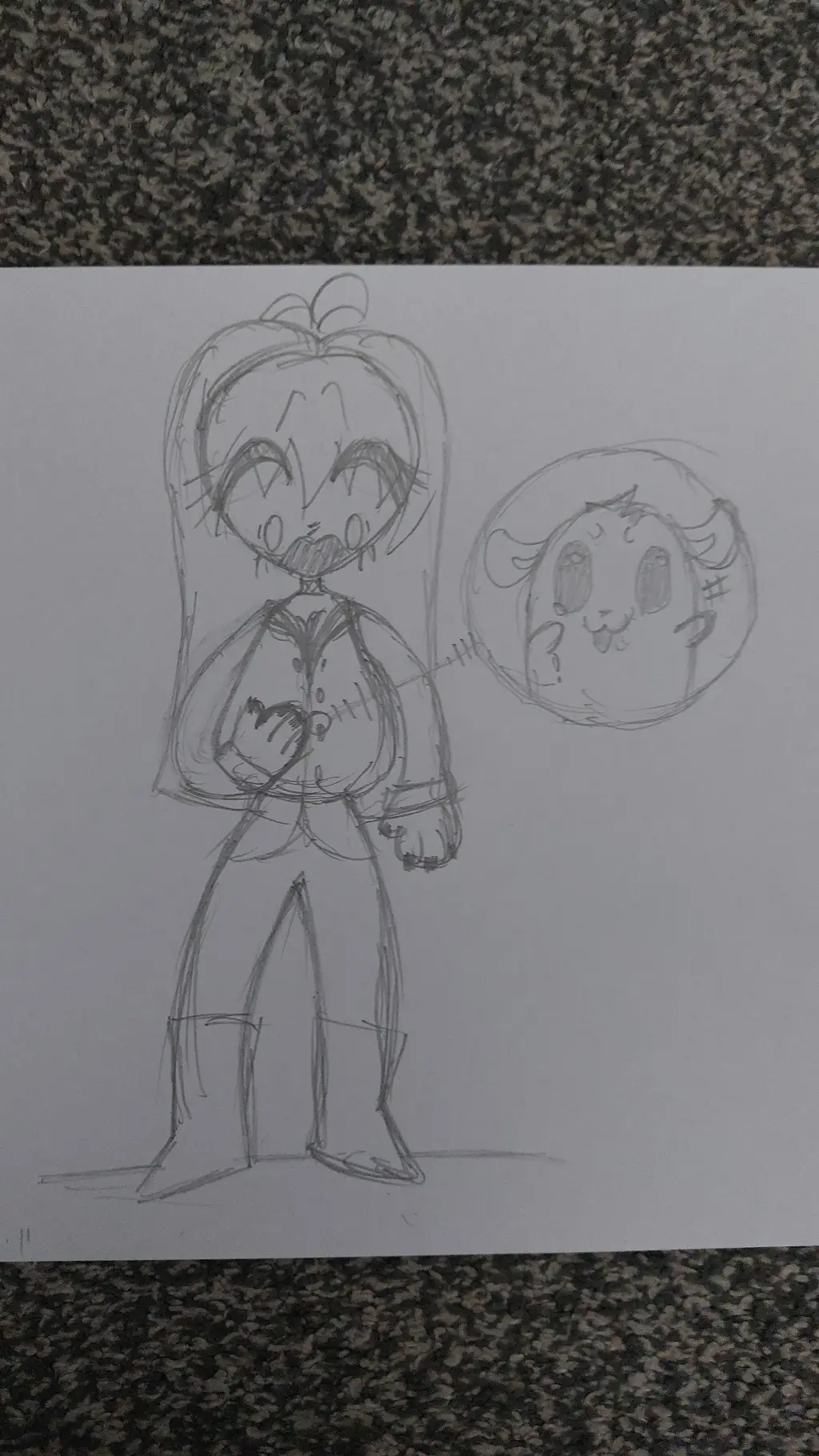 ai character: Liz: Pet shop D3 background