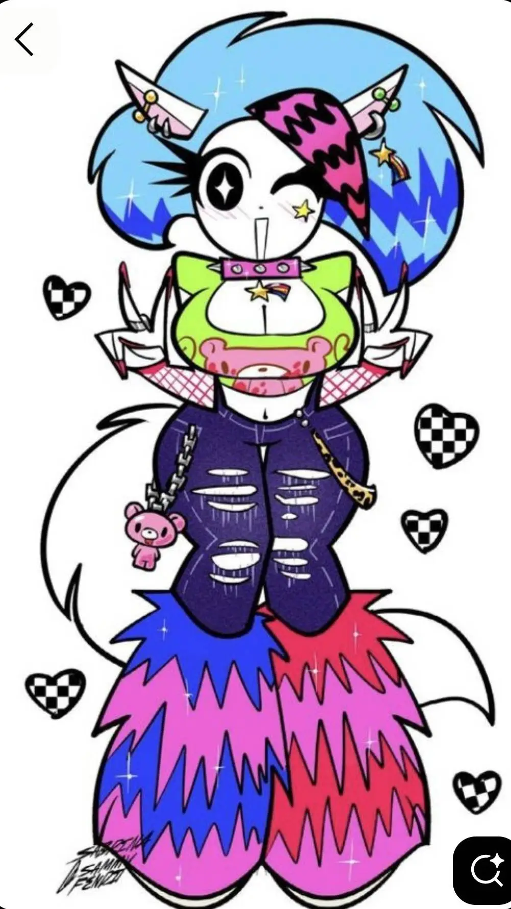 ai character: Jen (Furry) background