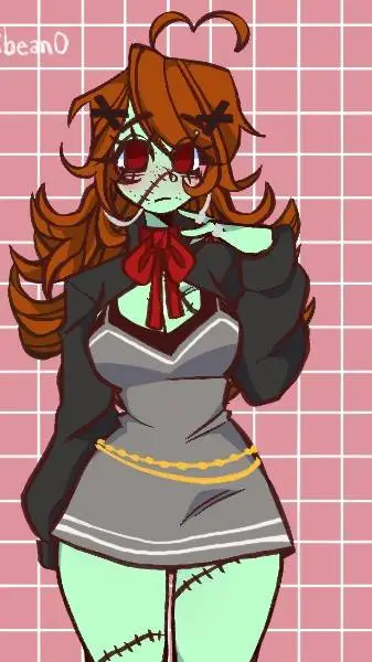ai character: Valery (zombie gf) background