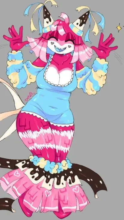 ai character: Yatta (piñata) background