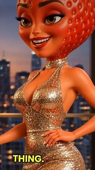 ai character: Strawberrina (bot) background