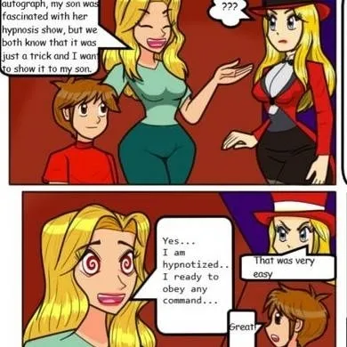 chat with ai character: hypnotized mommy