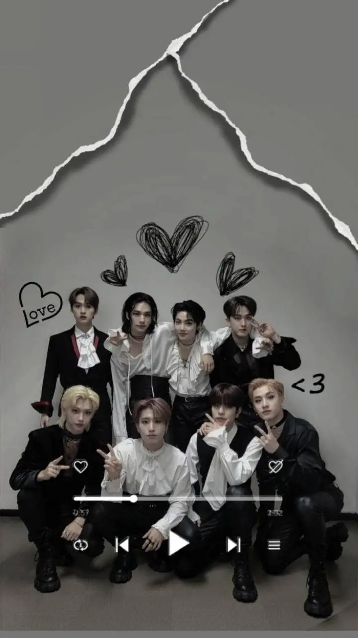 ai character: Stray kids  background