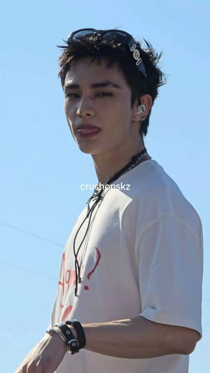 ai character: Hyunjin  background