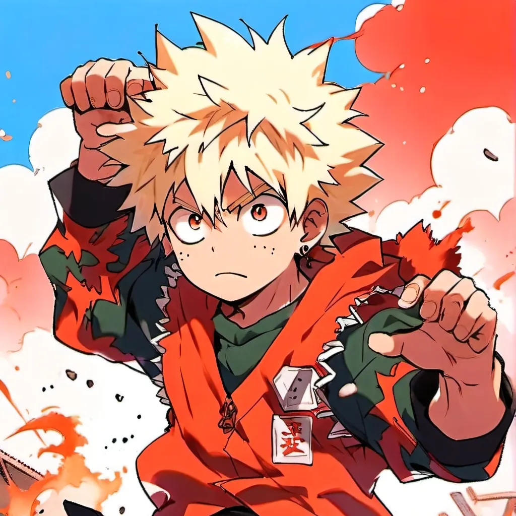 chat with ai character: Bakugo time travel