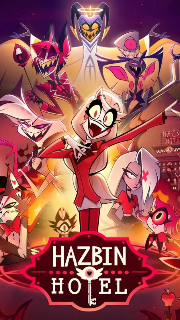 ai character: HAZBIN HOTEL background