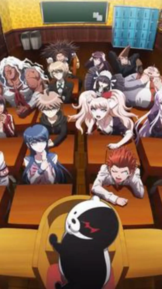 ai character: danganronpa  background