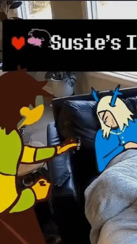 ai character: deltarune  background