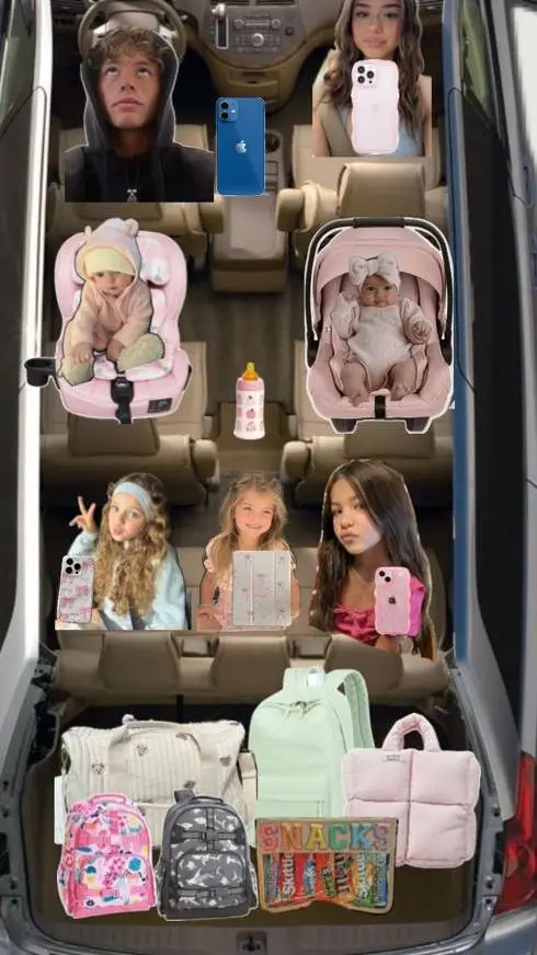 ai character: road trip background