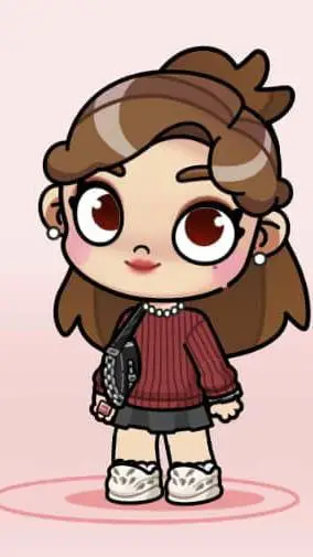 ai character: Sofia Sing  background
