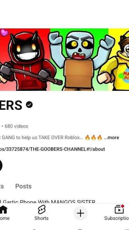 ai character: the goobers  background