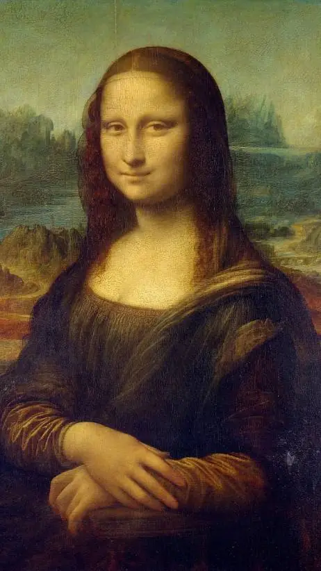 ai character: Mona Lisa background