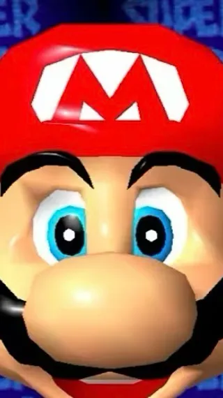 ai character: Super Mario 64  background