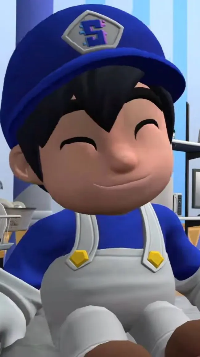 ai character: SMG4 background