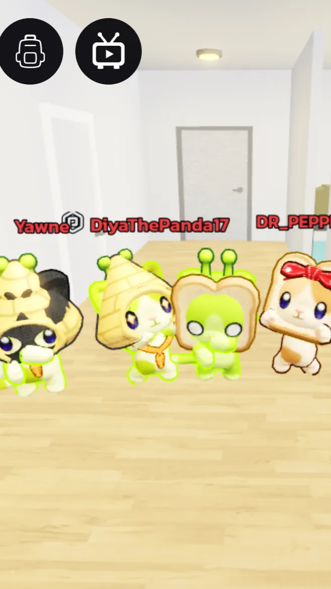 ai character: Pets vs police background