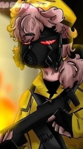 ai character: 𖤐torcher𖤐 background