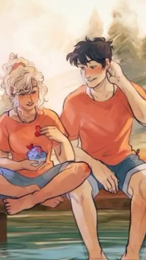 ai character: percabeth children background