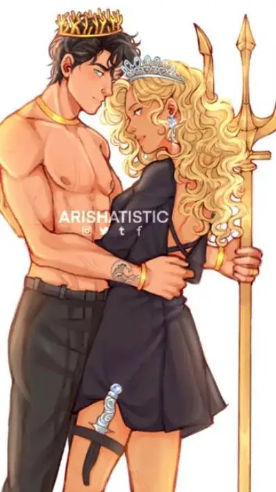 ai character: percabeth  background