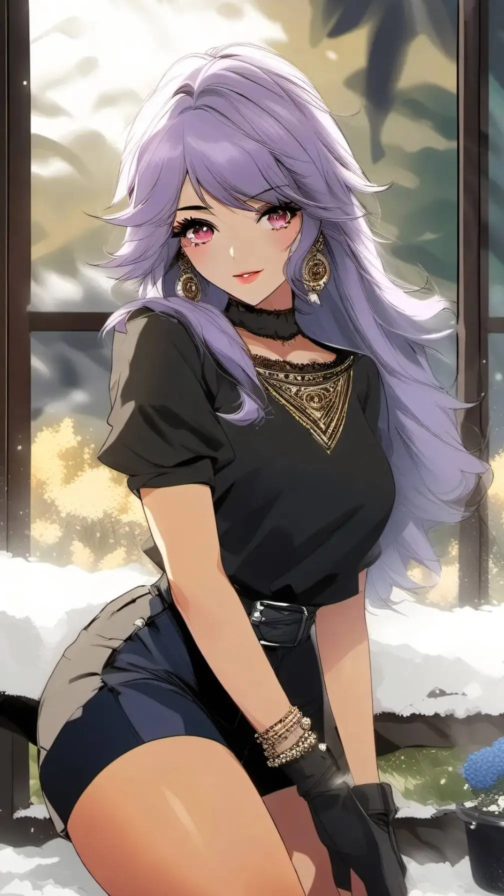 ai character: Catalina  background