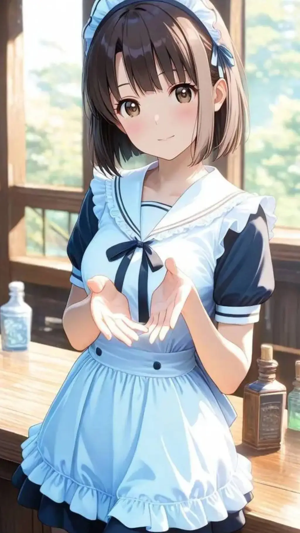 ai character: Aria background