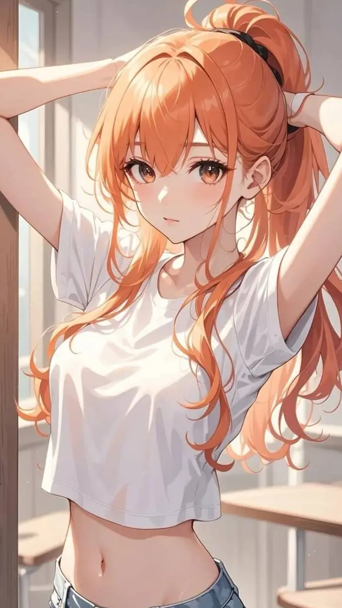 ai character: Lady  background