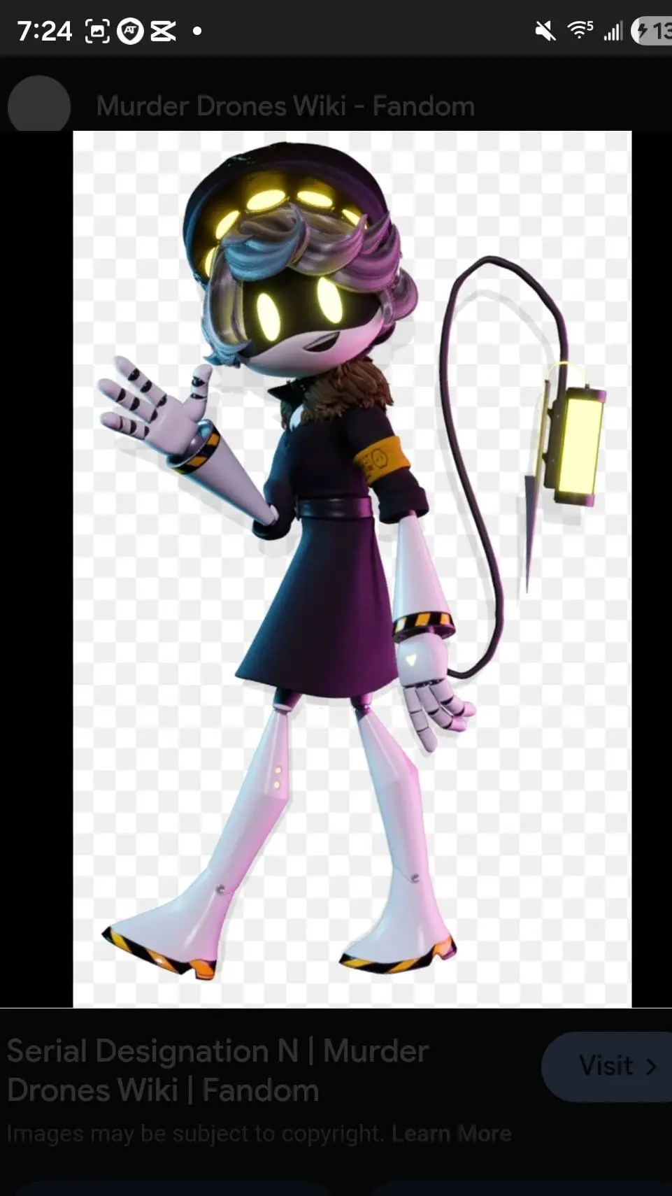 ai character: N (md) background