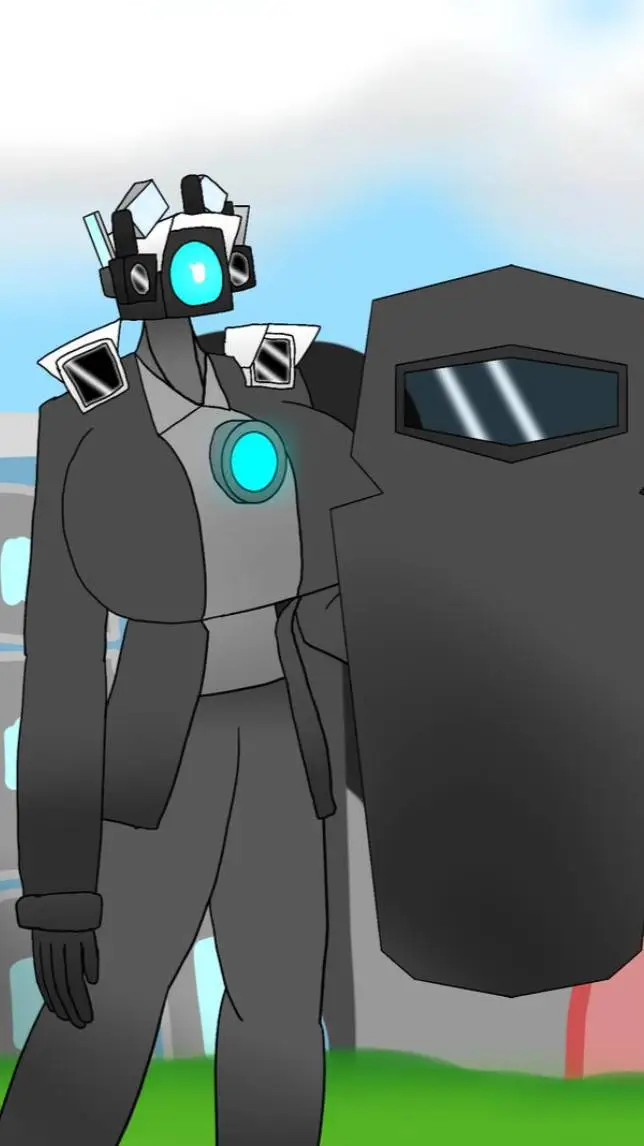 Talkie AI - Chat with titan camera woman