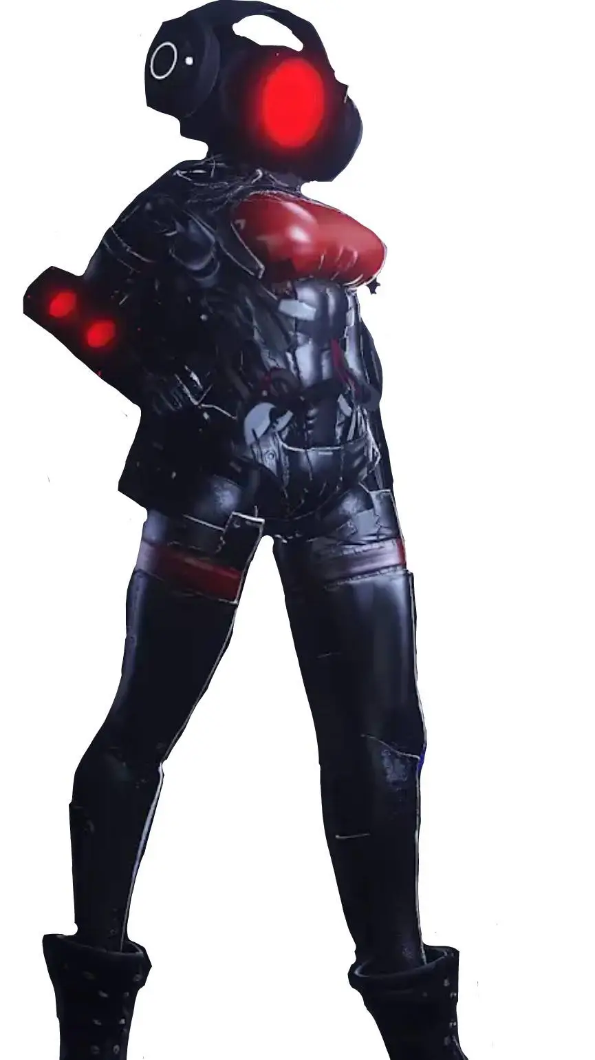 ai character: Dark Speaker Woman background