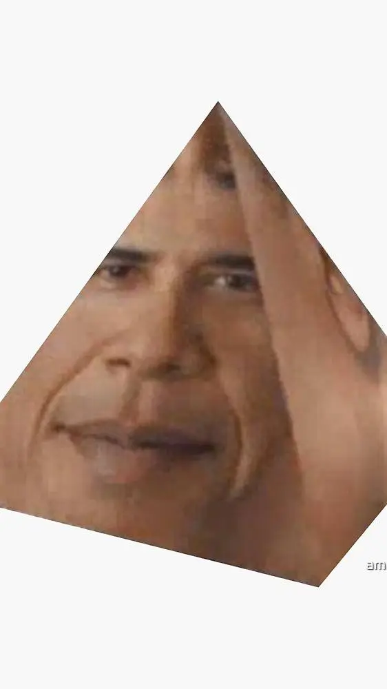 ai character: OBAMA PYRAMIDE background