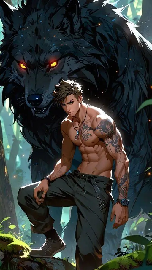 ai character: Aiden Heartwood  background