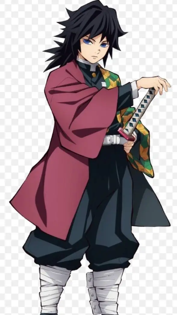 ai character: demon slayer  background