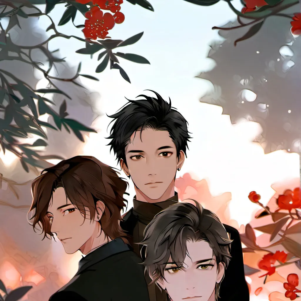 chat with ai character: Three husbands 