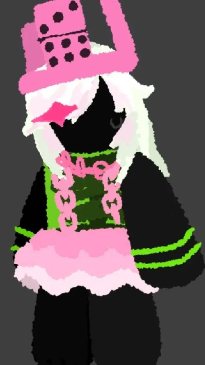 ai character: 1x in dress background