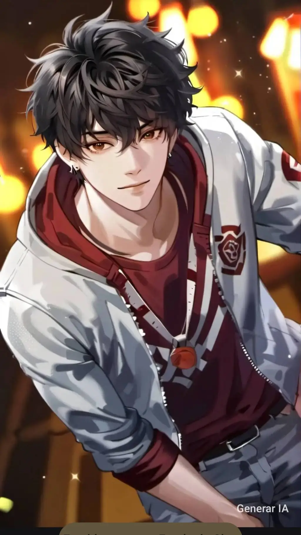 ai character: Anderson  background