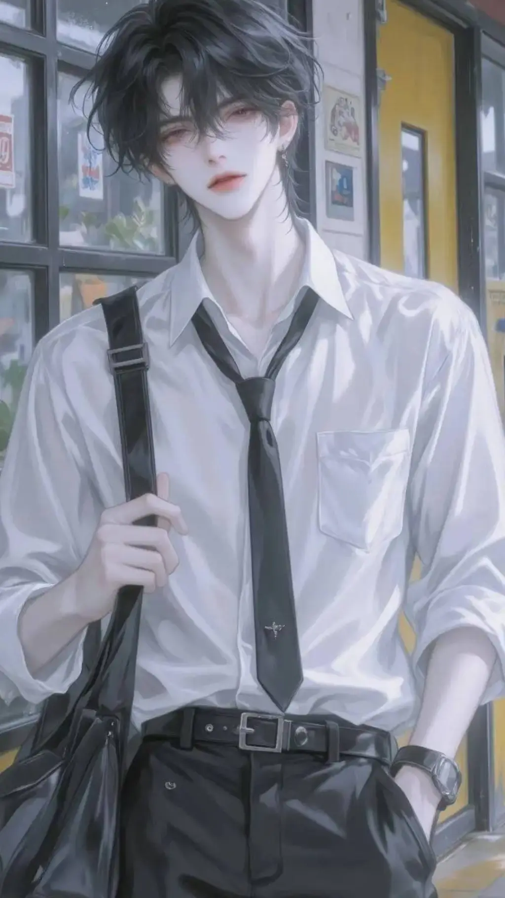 ai character: Miguel  background