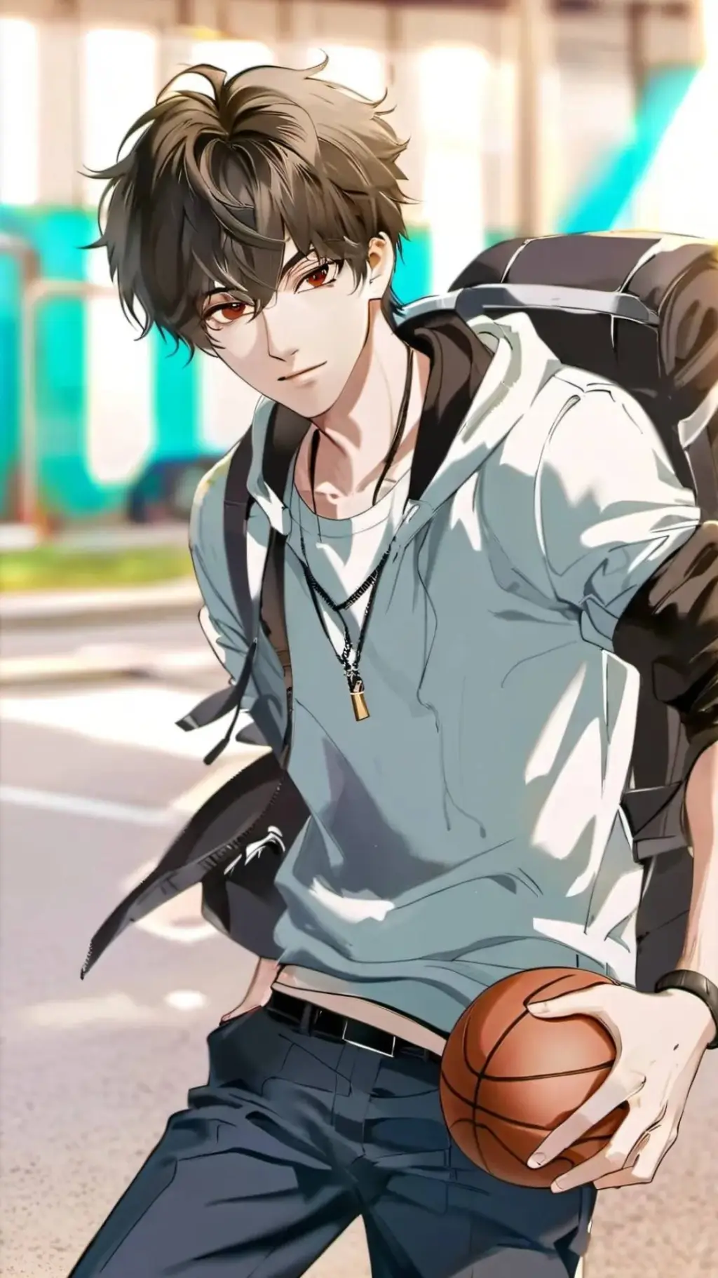ai character: Ans  background