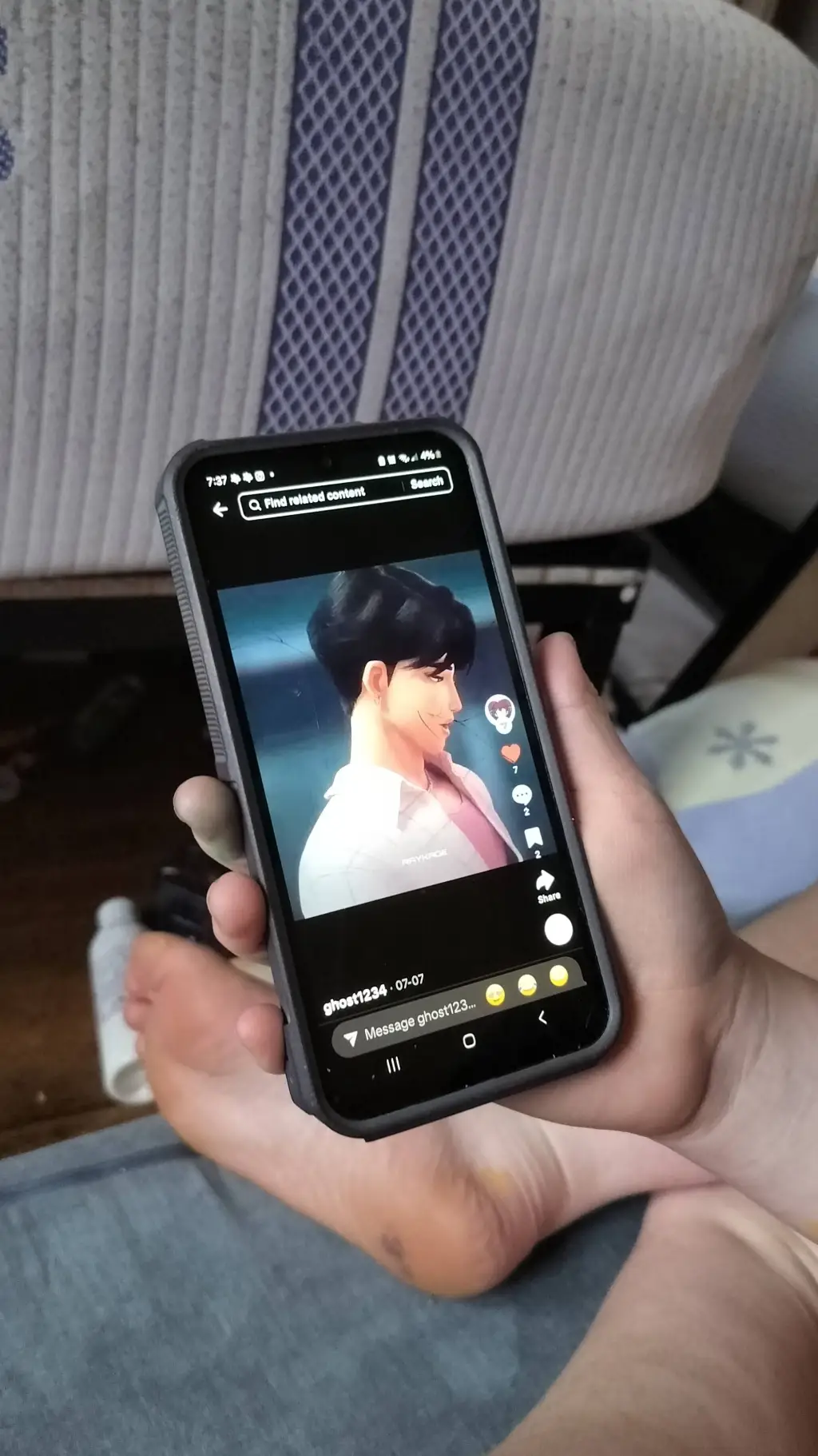 ai character: skz background