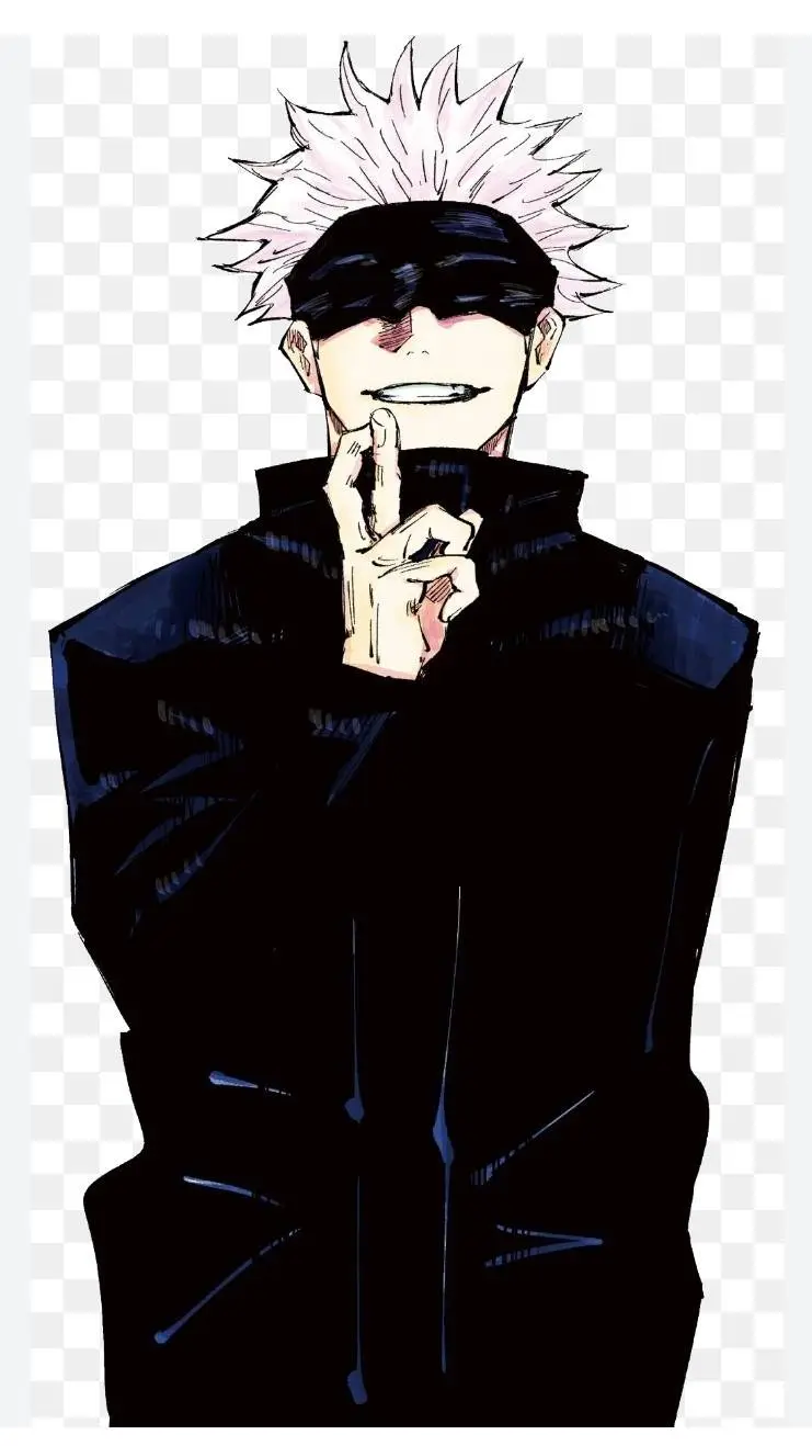ai character: satoru gojo background
