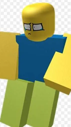 ai character: Noob de roblox :( background