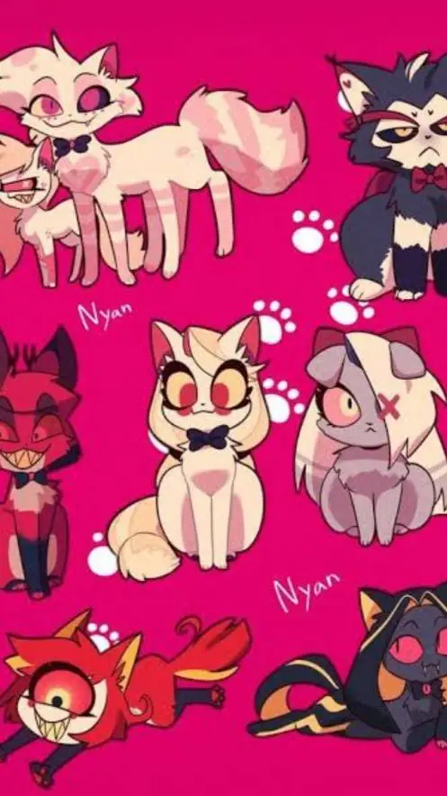 ai character: hh gatos  background