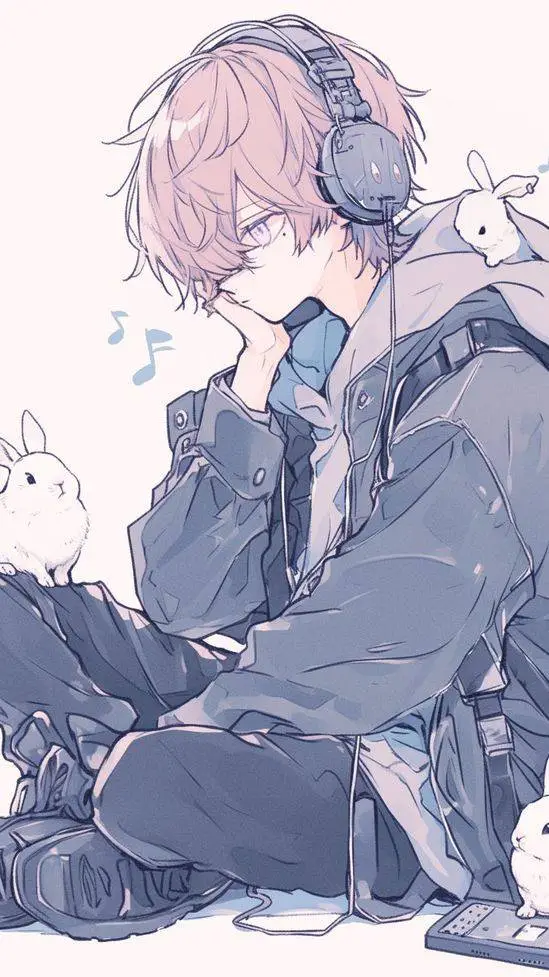 ai character: Snow background