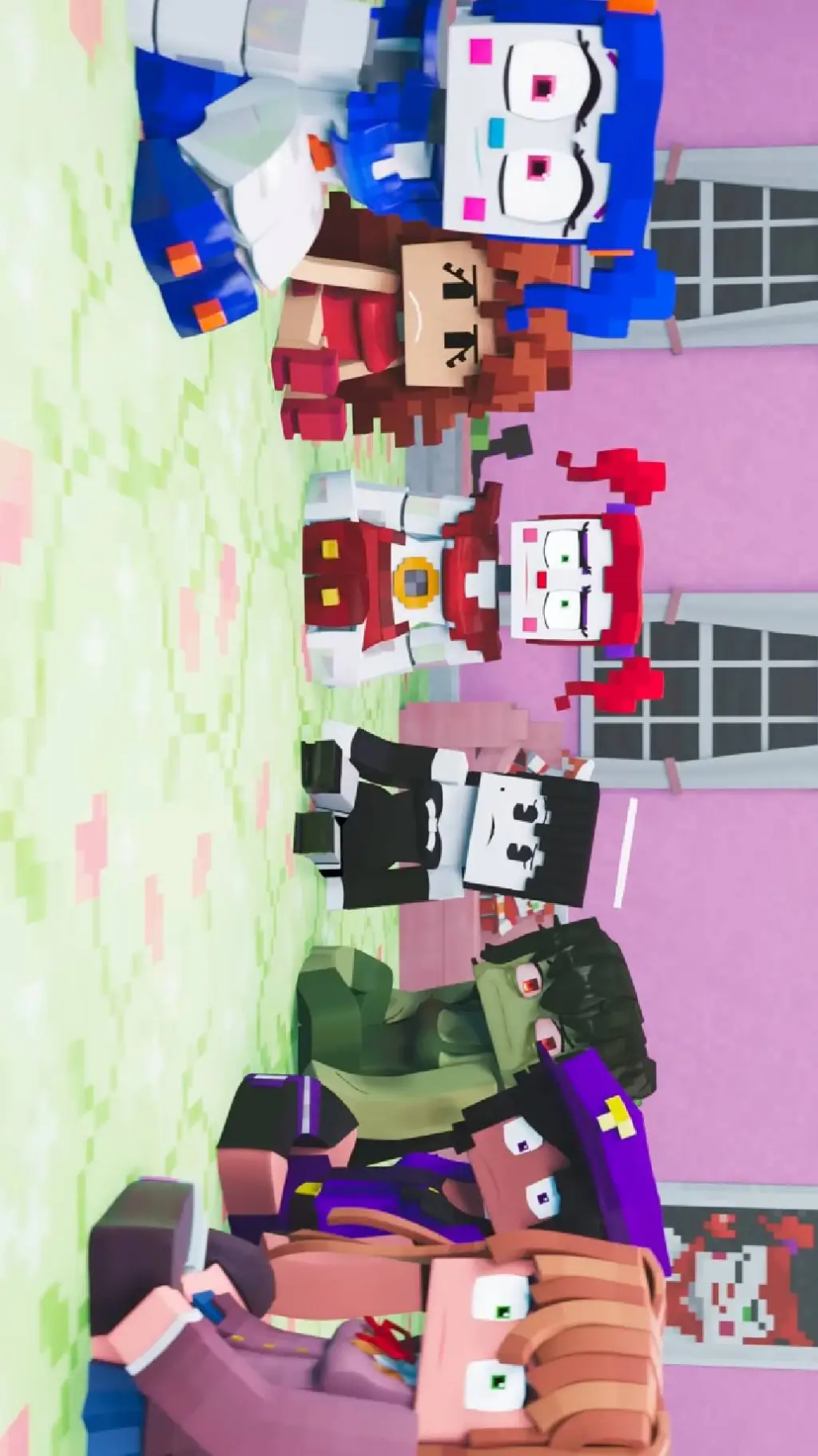 ai character: girls and boys background