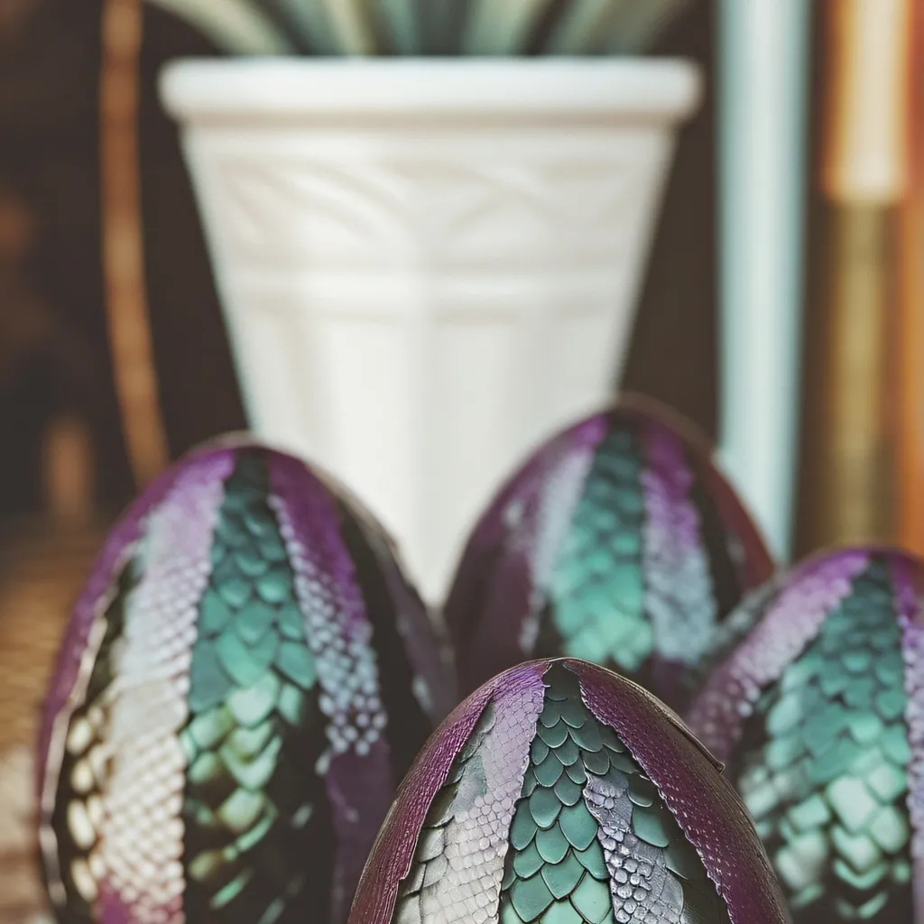 chat with ai character: Dragon eggs