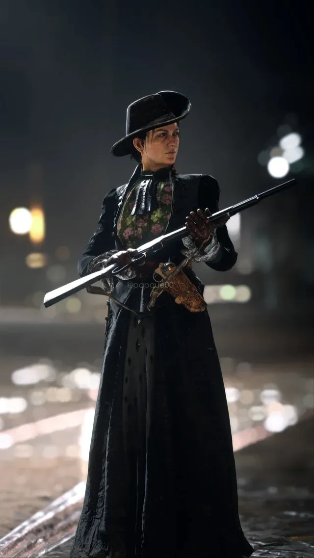 ai character: Black Belle background